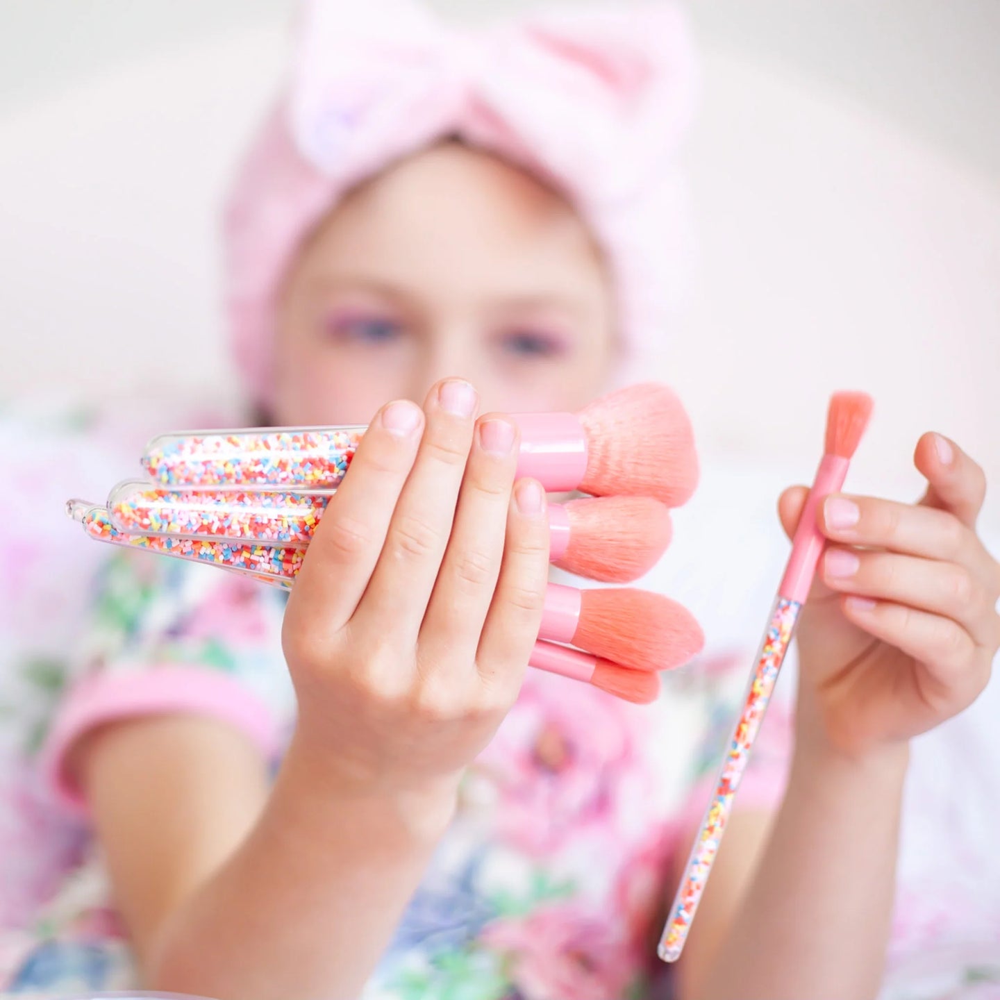 Oh Flossy Sprinkle Makiažo šepetėlių rinkinys